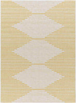 Okswerd Global Saffron/Gray Area Rug