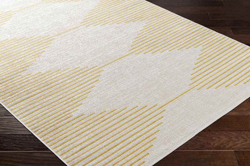 Okswerd Global Saffron/Gray Area Rug