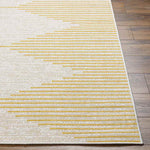 Okswerd Global Saffron/Gray Area Rug