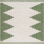 Wolfheze Global Olive/Gray Area Rug