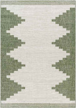 Wolfheze Global Olive/Gray Area Rug