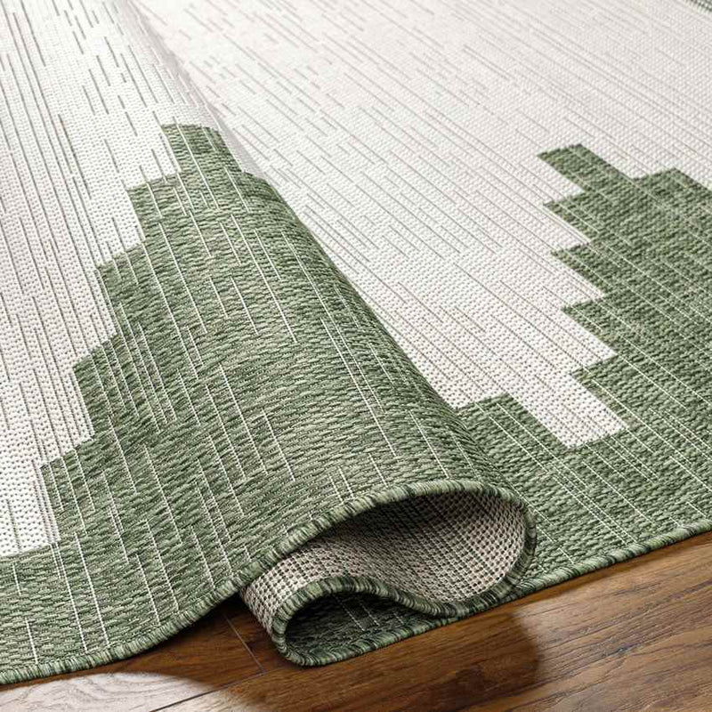 Wolfheze Global Olive/Gray Area Rug