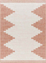 Wolfheze Global Coral/Gray Area Rug