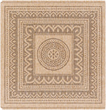 Jeremey Cottage Beige/Light Gray Area Rug