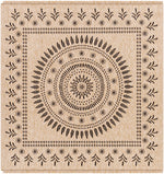 Niya Cottage Beige/Black Area Rug