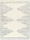 Shrena Global Gray/Cream Area Rug