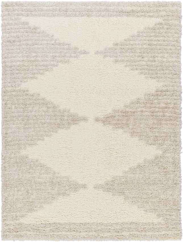 Shrena Global Brown/Cream Area Rug