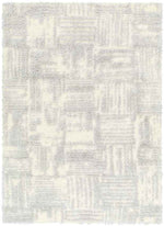 Breck Modern Light Gray/Cream Area Rug