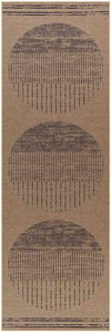 Latarra Cottage Pecan/Black Washable Area Rug