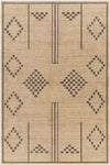 Courtnee Cottage Pecan/Dark Gray Washable Area Rug