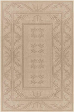 Tenequa Cottage Pecan/Brown Washable Area Rug