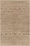 Vivek Global Pecan/Hickory Washable Area Rug