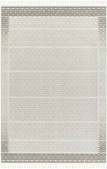 Conchetta Cottage Taupe Area Rug