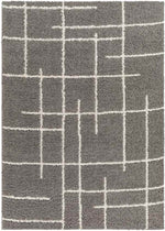 Lyndy Modern Gray/Beige Area Rug