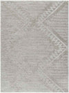 Brittane Global Gray/Dark Brown Area Rug
