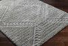 Brittane Global Gray/Dark Brown Area Rug