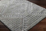Brittane Global Gray/Dark Brown Area Rug