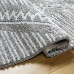 Brittane Global Gray/Dark Brown Area Rug