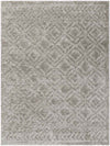 Jeremy Modern Gray/Dark Brown Area Rug