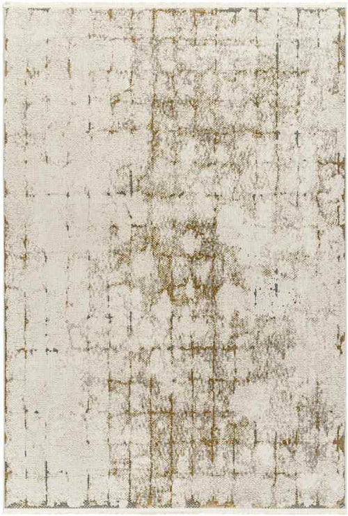 Claudia Modern Off-White/Brown Area Rug