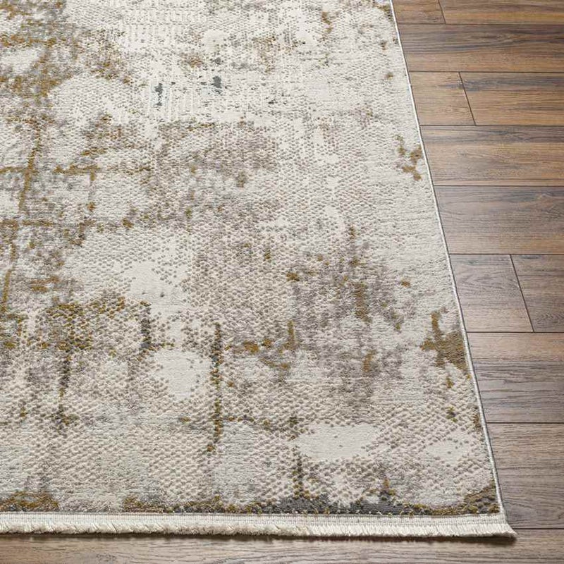Claudia Modern Off-White/Brown Area Rug