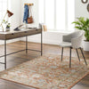 Rosangela Traditional Burnt Orange Area Rug