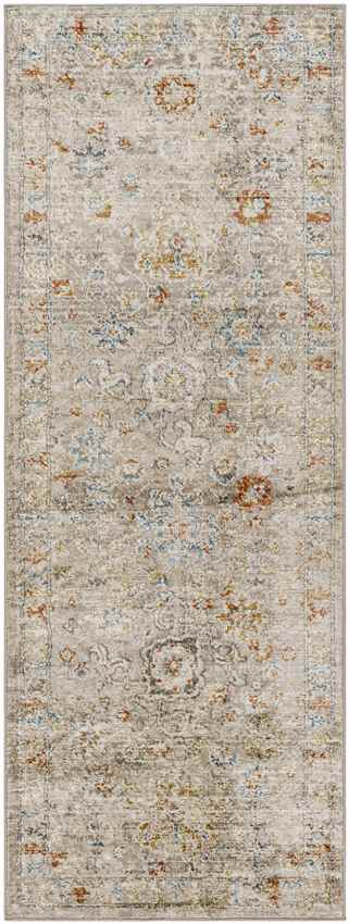 Arti Traditional Camel/Burnt Orange Area Rug