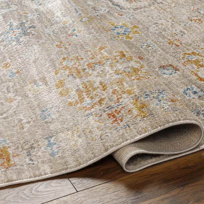 Arti Traditional Camel/Burnt Orange Area Rug
