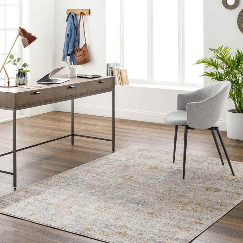 Arti Traditional Camel/Burnt Orange Area Rug