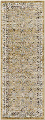 Jerime Traditional Amber Area Rug