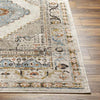 Yvett Traditional Beige/Sky Blue Area Rug