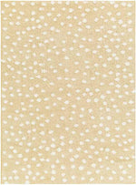Nyisha Modern Saffron/Ivory Area Rug