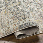 Randa Traditional Black/Beige Area Rug