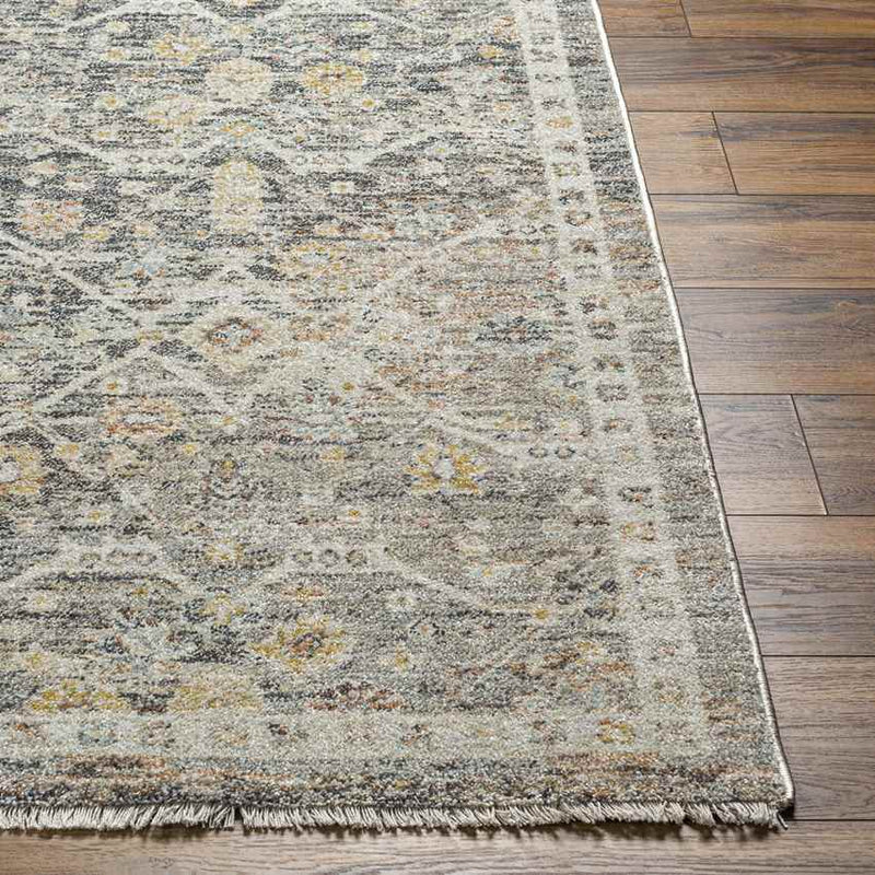 Randa Traditional Black/Beige Area Rug