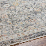 Randa Traditional Black/Beige Area Rug