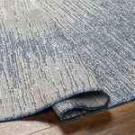 Yashira Modern Navy/Beige Area Rug