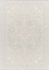 Effrey Traditional Light Gray/Cream Area Rug