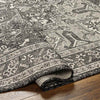 Effrey Traditional Black/Cream Area Rug