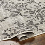 Chamika Cottage Black/Beige Area Rug