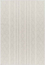 Christophr Global Light Gray/Cream Area Rug