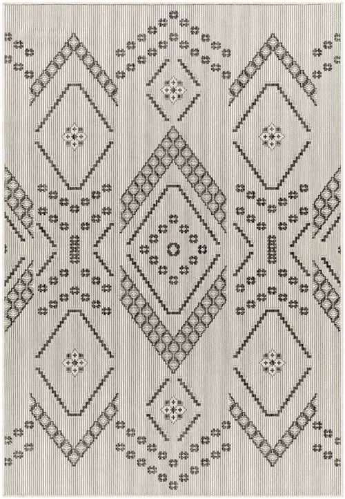 Tana Global Black/Ivory Area Rug