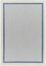 Wenceslao Modern Navy/Cream Area Rug