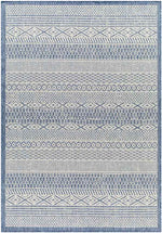 Charle Modern Navy/Beige Area Rug