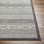 Charle Modern Black/Beige Area Rug