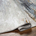 Hila Modern Sky Blue/Off-White Area Rug