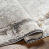 Arlan Modern Ivory/Burnt Orange Area Rug