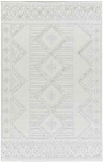 Chandell Modern Light Gray/Ivory Area Rug