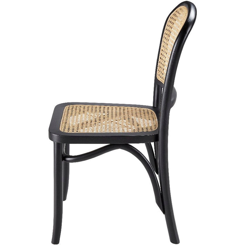 Shania Wheat/Black Dining Chair