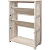 Lydell White Bookcase