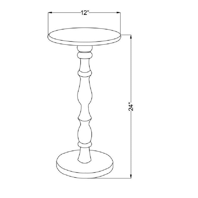 Kristelle Brown End Table